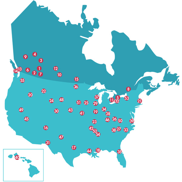 Partner Venue Map Partner Venue Map