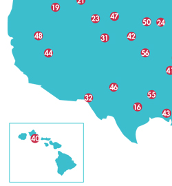 Partner Venue Map Partner Venue Map